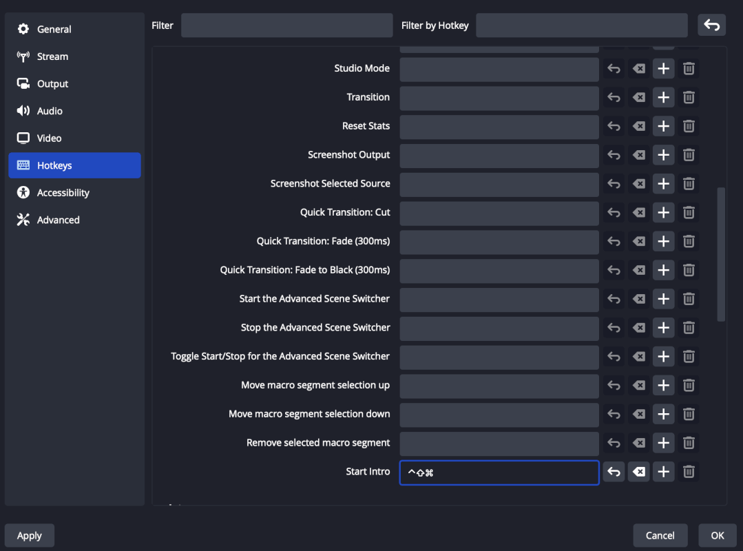 Setting up a Live Button Counter in OBS - A short guide to mapping an OBS  hotkey to a live counter : r/Twitch