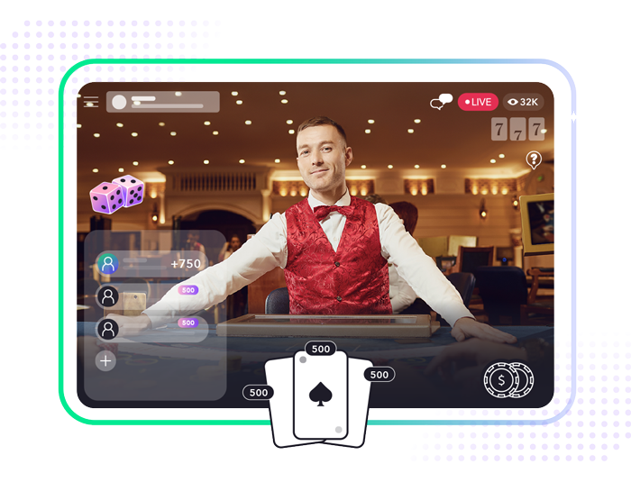 igaming online casino progressive web app illustration