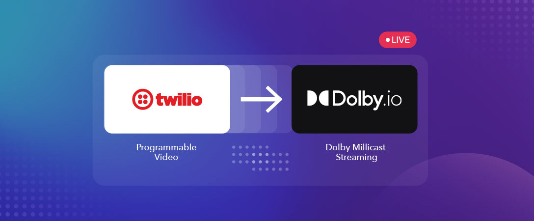 Migrating Twilio to DOlby.io Streaming
