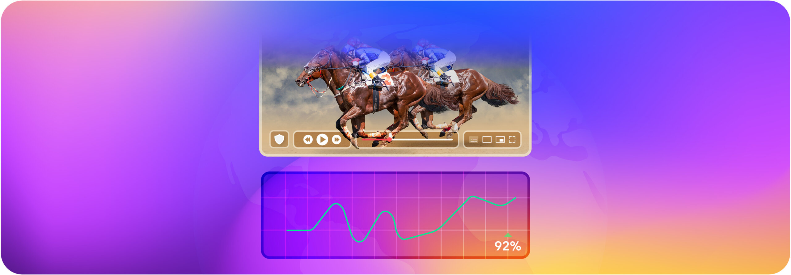 Horse racing stream